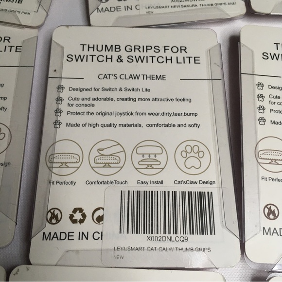 Joy Con Thumb Grips For Nintendo Switch & Switch Lite Bundle - Picture 10 of 11